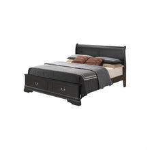 Load image into Gallery viewer, Upholstered Panel Sleigh Bed Design
