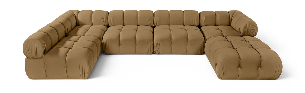 Orin - 6 Piece Modular Sectional (3 Modular Chairs, 2 Corner Chairs & Ottoman)