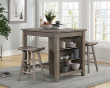 Load image into Gallery viewer, Hartford - Storage End Gathering Table - Rustic
