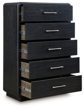 Load image into Gallery viewer, Rowanbeck - Five Drawer Chest - Black

