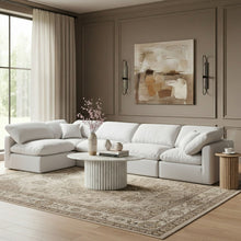 Load image into Gallery viewer, Indulge - Linen 5 Piece Modular Sectional - White
