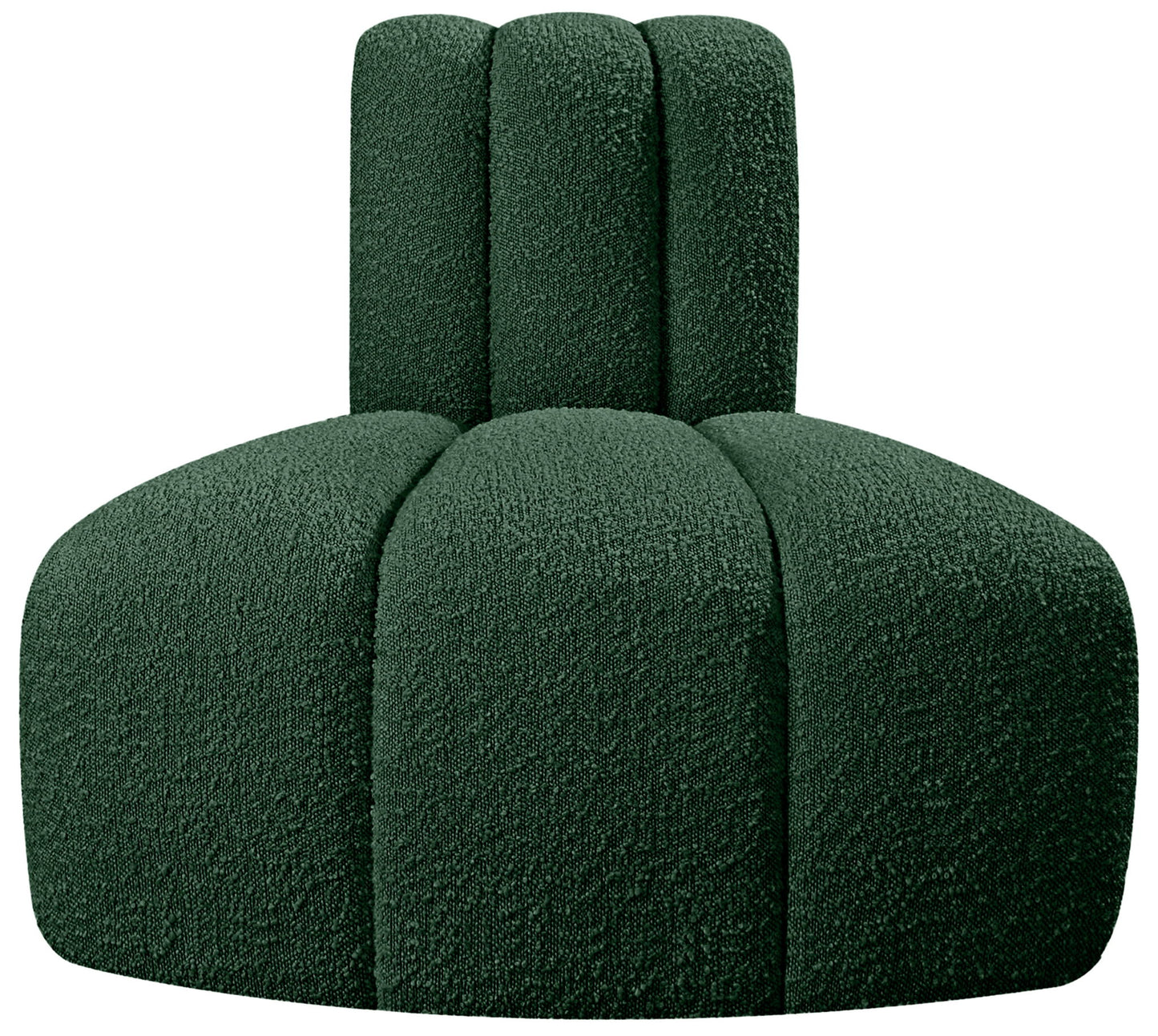 Arc - Boucle Fabric Reverse Corner