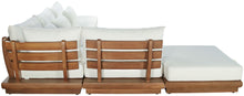 Load image into Gallery viewer, Mirella - 6 Piece Water Resistant Fabric Upholstered Outdoor Patio Modular Sectional
