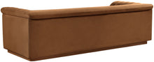 Load image into Gallery viewer, Cascade - Velvet Sofa - Saddle
