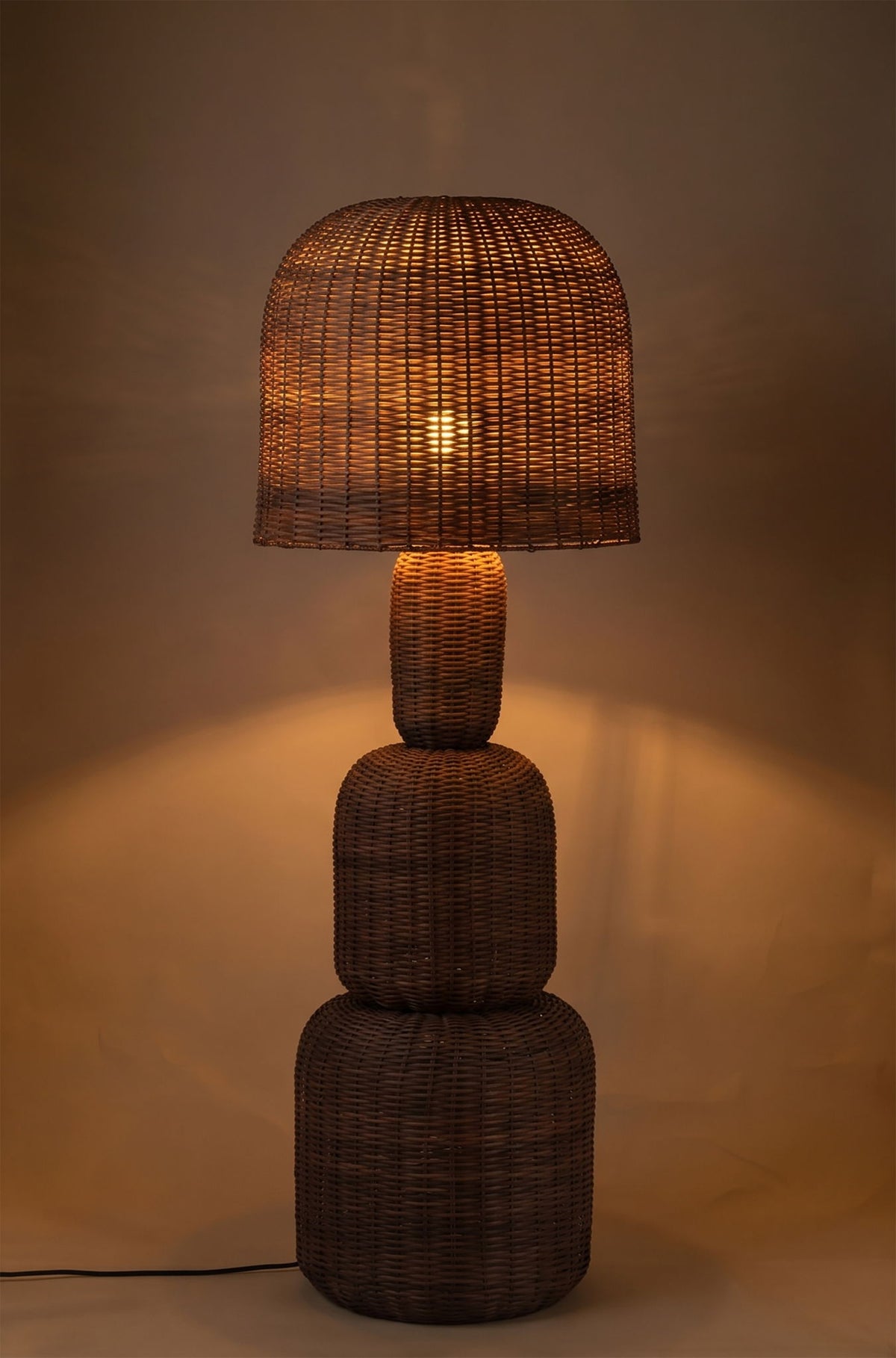 Harvest - Rattan Floor Lamp