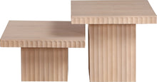 Load image into Gallery viewer, Spencer - Oak Veneer 2 Piece Coffee Table
