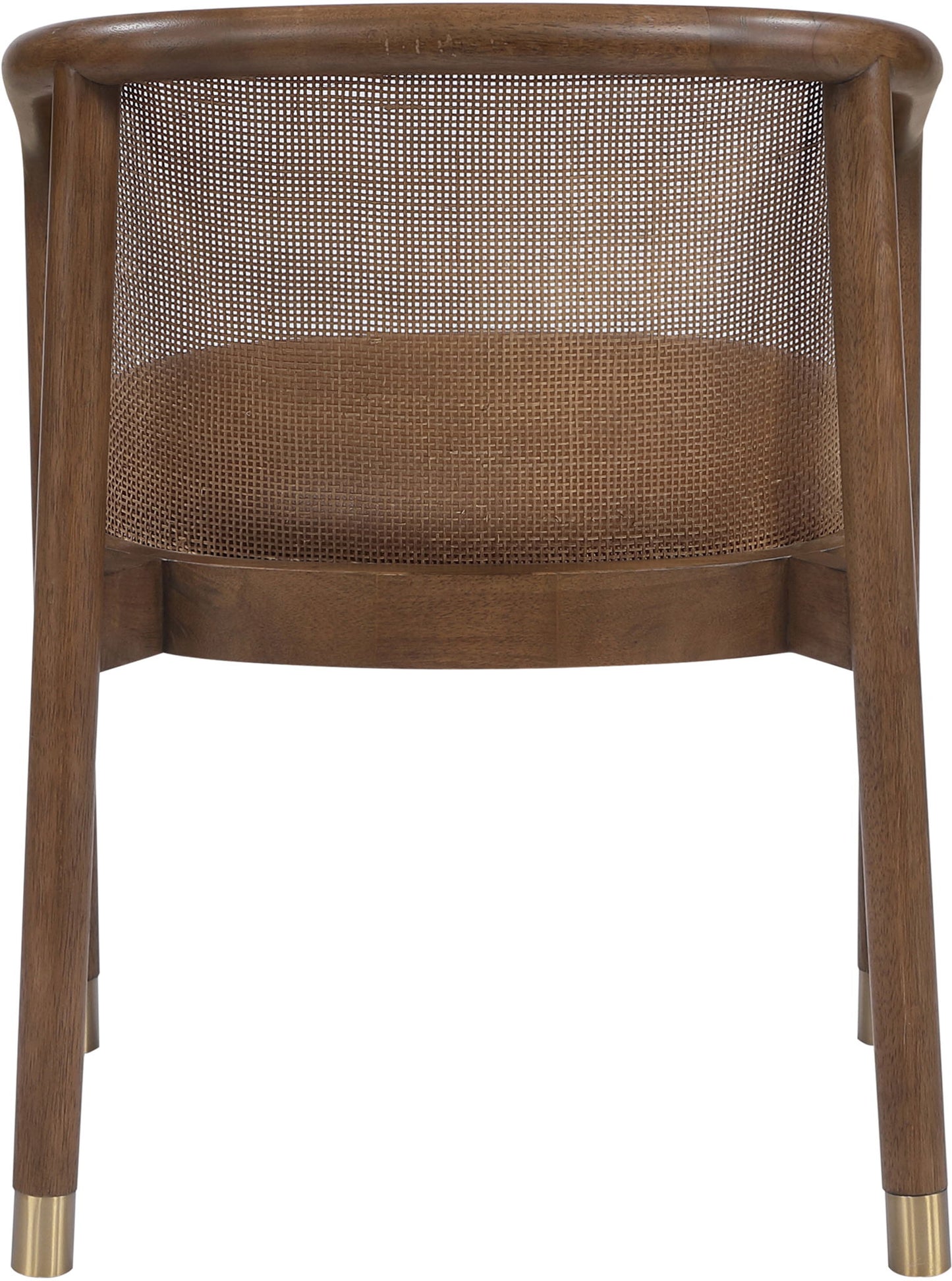 Sylvan - Vegan Leather Dining Chair (Set of 2) - Brown Frame