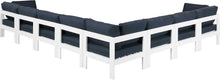 Load image into Gallery viewer, Nizuc - Outdoor Patio 8 Piece Modular Sectional With White Frame
