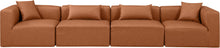Load image into Gallery viewer, Cube - Modular 4 Piece Sofa - Cognac
