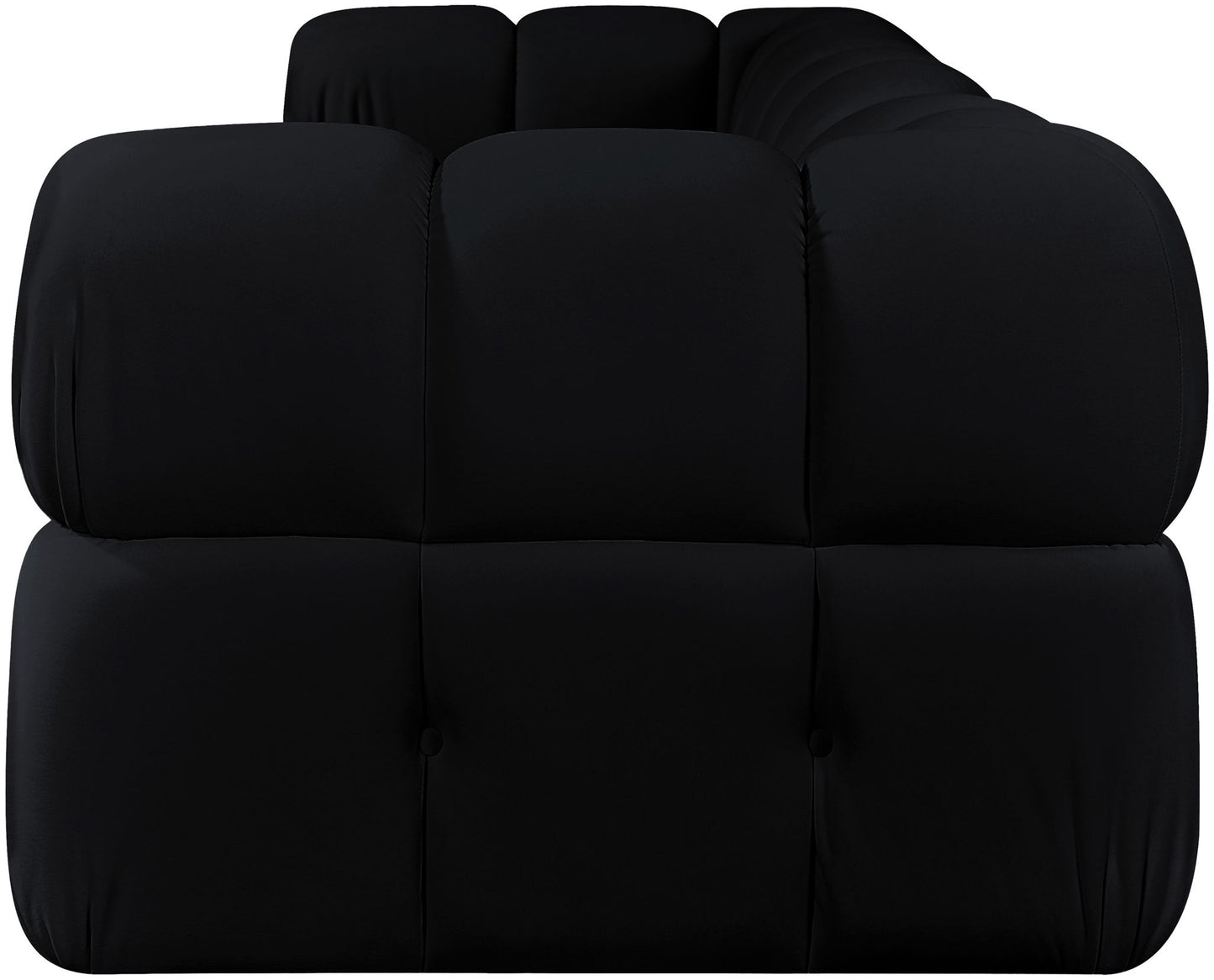 Orin - Velvet Performance Fabric Upholstered 3 Piece Modular Sofa