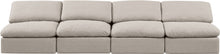 Load image into Gallery viewer, Indulge - Linen 4 Seat Modular Armless Sofa
