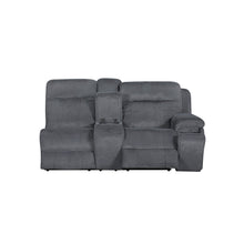 Load image into Gallery viewer, Teddy - RAF Console Loveseat With Power Headrest &amp; Footrest - Gray
