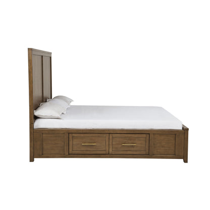 Devonshire - 6/0 California King Storage Side Rails - Cognac