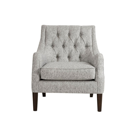 Button Tufted Accent Chair Vintage Style - Ego Home Furniture