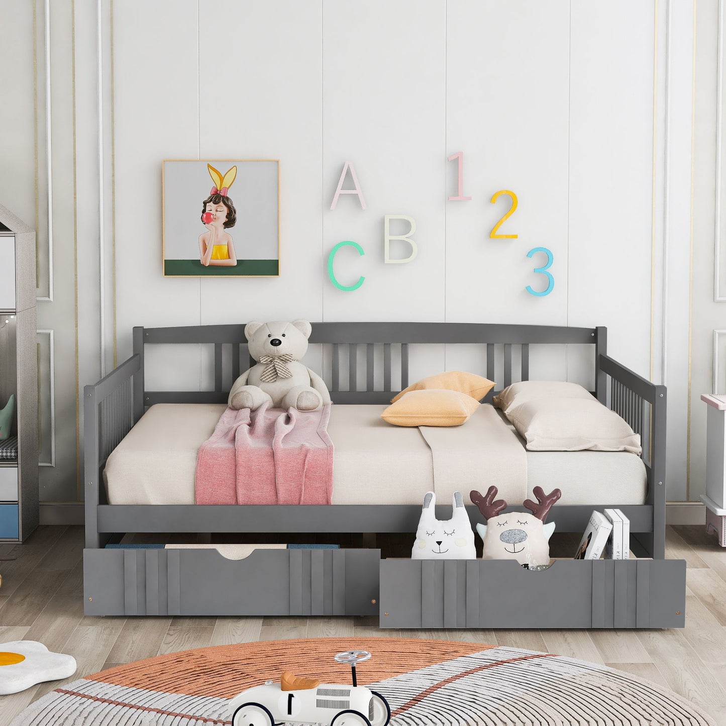 Multifunctional Elegant Modern Daybed