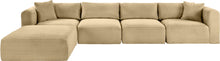 Load image into Gallery viewer, Shaggy - 5 Piece Modular Sectional With Ottoman
