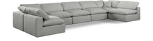 Load image into Gallery viewer, Comfy - 7 Piece Linen Modular Armless Sectional
