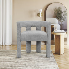Load image into Gallery viewer, Athena - Boucle Fabric Dining Chair
