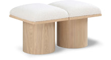 Load image into Gallery viewer, Pavilion - 2 Piece Modular Bench With Natural Base
