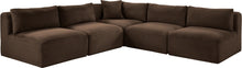 Load image into Gallery viewer, Shaggy - 5 Piece Modular Corner Armless Sectional
