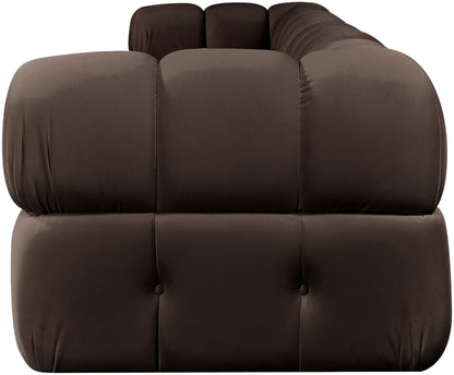 Orin - Fabric Velvet 4 Piece Modular Sofa