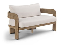 Load image into Gallery viewer, Sandbay - Olefin Water Resistant Fabric And Wicker Outdoor Patio Loveseat
