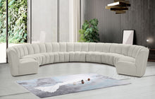 Load image into Gallery viewer, Infinity - 9 Piece Velvet Modular Sectional
