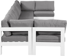 Load image into Gallery viewer, Nizuc - Outdoor Patio 7 Piece Modular Sectional With White Frame
