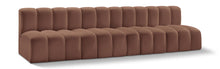 Load image into Gallery viewer, Arc - Faux Leather 4 Seats Modular Sofa
