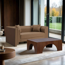Load image into Gallery viewer, Everett - Vegan Leather Upholstered Loveseat
