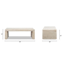 Load image into Gallery viewer, Veda - Geometric Waterfall Table
