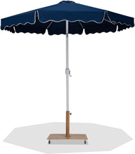 Load image into Gallery viewer, Amalfi - Aluminum Patio Umbrella - Light Brown Base / White Pole
