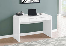 Load image into Gallery viewer, Computer Desk For Home Office, Storage Drawers, Contemporary &amp; Modern - White
