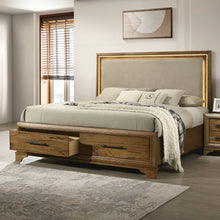 Load image into Gallery viewer, Talcott - Eastern King / Western King Storage Footboard Drawer Kit - Honey
