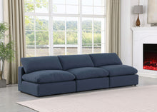 Load image into Gallery viewer, Comfy - Linen Modular Armless Sofa 3 Seats
