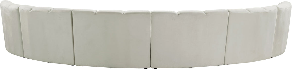 Infinity - 6 Piece Velvet Modular Sectional