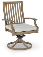 Load image into Gallery viewer, Rainier Ranch - Swivel Chair With Cushion (Set of 2) - Brown / Beige

