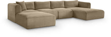 Load image into Gallery viewer, Shaggy - Fabric 5 Piece Modular Sectional With Chaise And Ottoman
