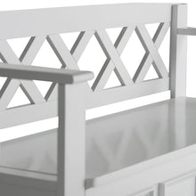 Load image into Gallery viewer, Amherst - Handcrafted Entryway Storage Bench
