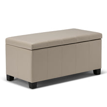 Load image into Gallery viewer, Dover - Upholstered Storage Ottoman Bench
