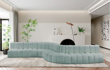 Load image into Gallery viewer, Arc - Faux Leather 8 Piece Curved Modular Sofa
