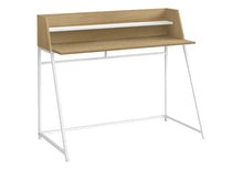 Load image into Gallery viewer, Computer Desk For Home Office, Laptop, Storage Shelves, Marble Look Contemporary &amp; Modern
