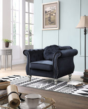 Load image into Gallery viewer, Chic Transitional Flared Arm Chair
