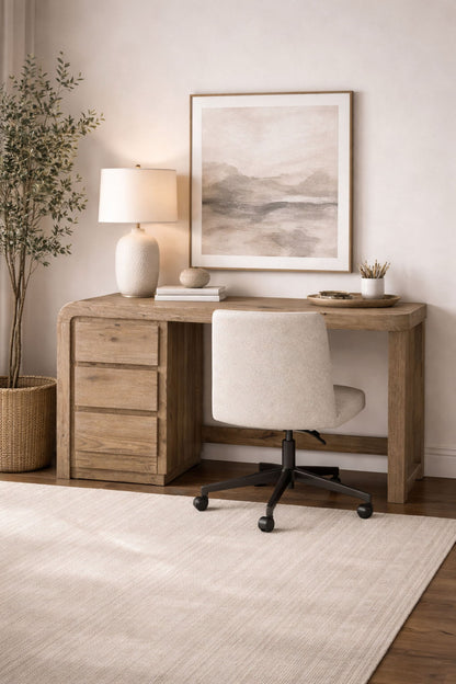Pagosa - Junior Executive Desk - English Knotty Oak