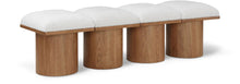 Load image into Gallery viewer, Pavilion - 4 Piece Modular Bench With Brown Base
