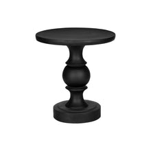 Load image into Gallery viewer, Round Accent Table, Indoor / Outdoor - Black
