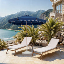 Load image into Gallery viewer, Amalfi - Patio Umbrella - Light Brown Base / Light Brown Pole
