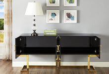 Load image into Gallery viewer, Beth - Sideboard with Gold Legs
