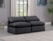 Load image into Gallery viewer, Indulge - Faux Leather 2 Seat Modular Armless Sofa
