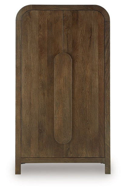 Thoren - Accent Cabinet - Medium Brown